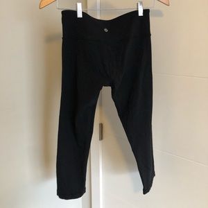 Lululemon wunder under crop size 6